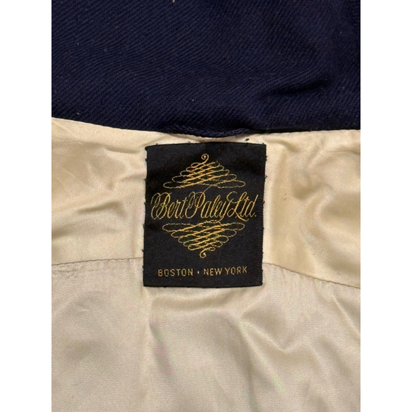 Vtg 70s Bert Paley Men's Sheepskin Suede Full-Zip Hoodie Jacket sz 42R #1420 - Picture 9 of 12